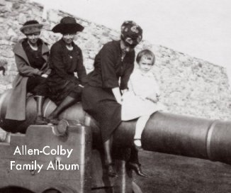 Allen-Colby Family Album book cover