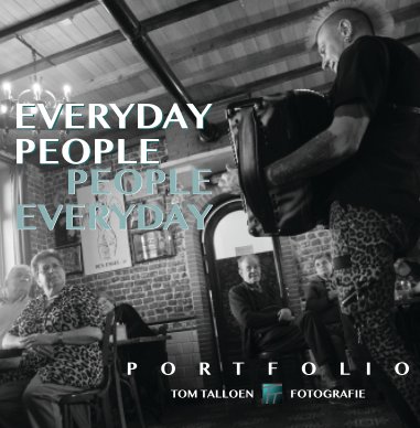 Everyday people, people everyday - portfolio book cover
