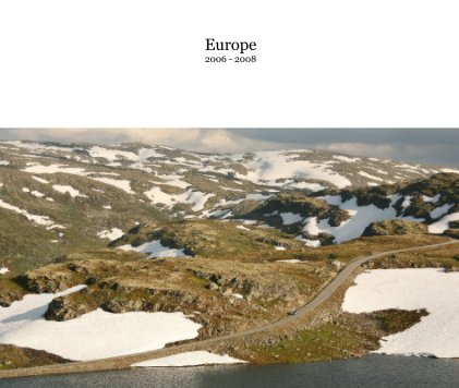 Europe 2006 - 2008 book cover