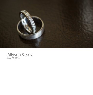 2014-05 WED Allyson & Kris bis book cover