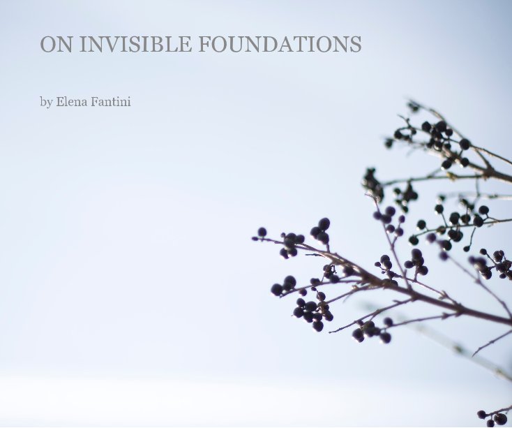 View ON INVISIBLE FOUNDATIONS by Elena Fantini