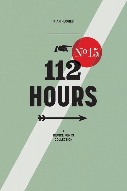 View 112 Hours by Rian Hughes