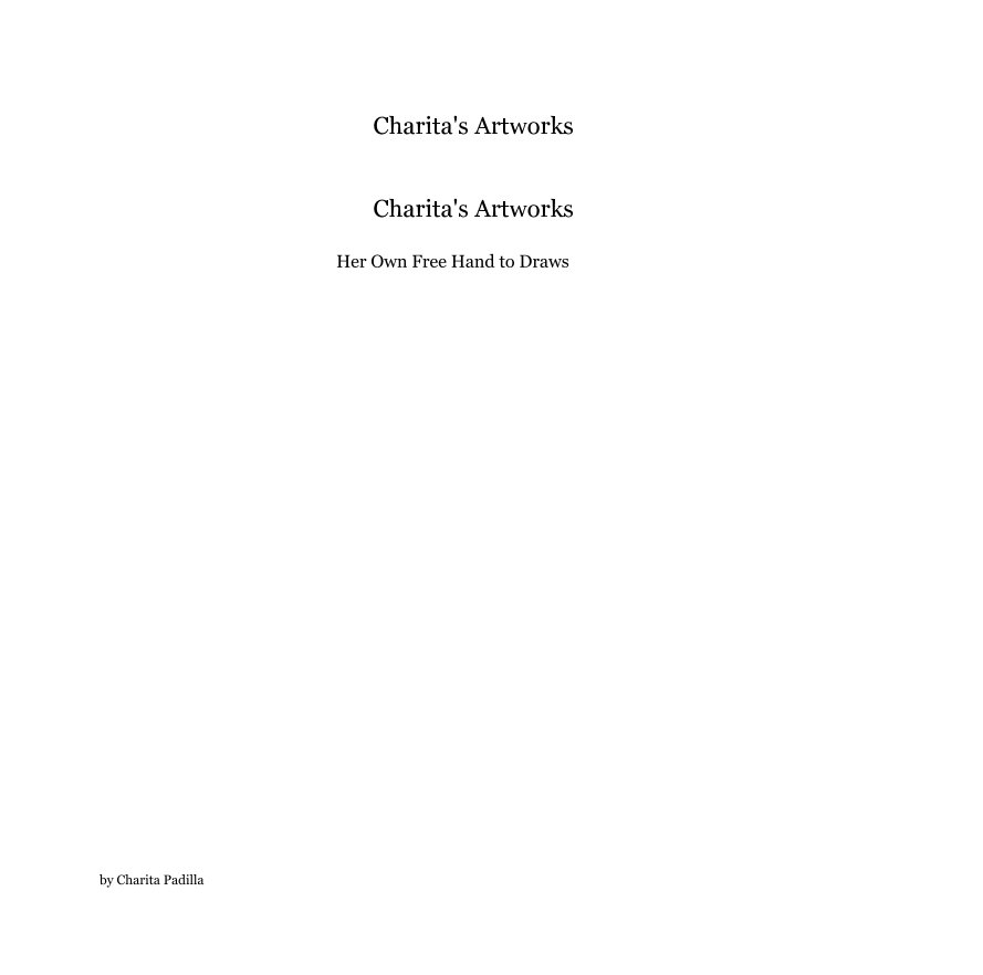 View Charita's Artworks by Charita Padilla
