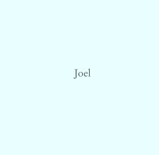 Joel book cover
