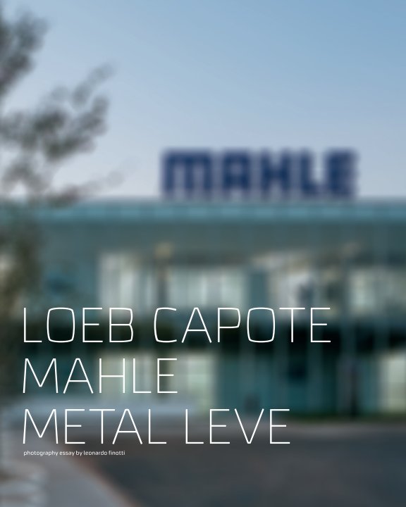 Bekijk loeb capote - mahle metal leve op obra comunicação