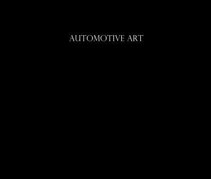 automotive art book cover