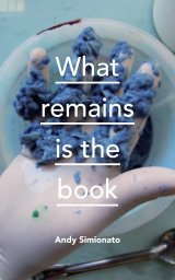 What remains is the book book cover
