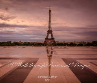 A Walk through Paris and Prague book cover