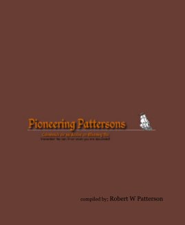 Pioneering Pattersons book cover