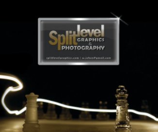 Splitlevel Graphics and Photography portfolio book cover