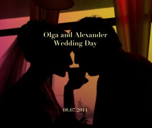 Olga and Alexander 
Wedding Day book cover
