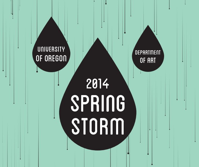 Ver 2014 Spring Storm por University of Oregon Department of Art