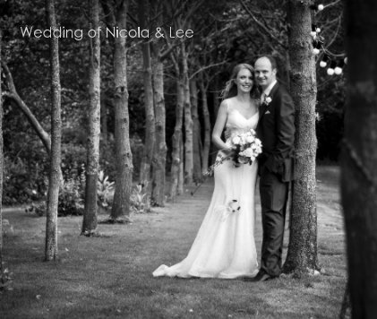 Wedding of Nicola & Lee book cover