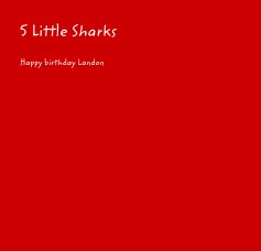 5 Little Sharks book cover