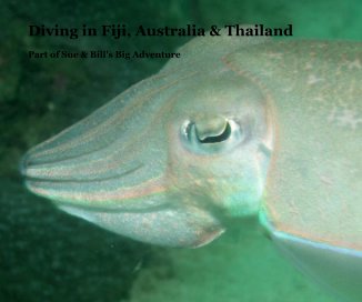 Diving in Fiji, Australia & Thailand book cover