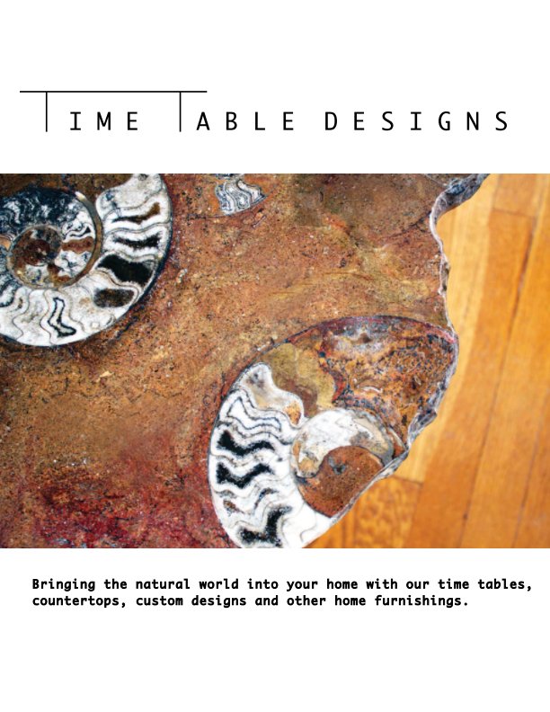View Time Table Designs by Amy Richman