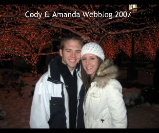 Cody & Amanda Webblog 2007 book cover