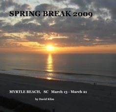 Spring Break 2009 book cover