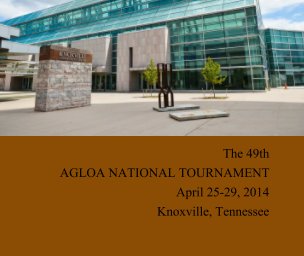 AGLOA NATIONAL TOURNAMENT 2014 book cover