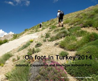 On foot in Turkey 2014 book cover