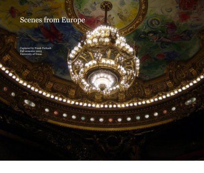 Scenes from Europe book cover