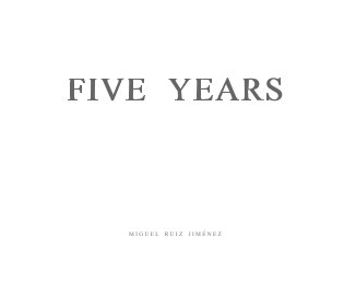 FIVE YEARS book cover
