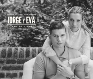 Jorge + Eva Guestbook book cover