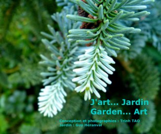 J'art... Jardin Garden... Art book cover