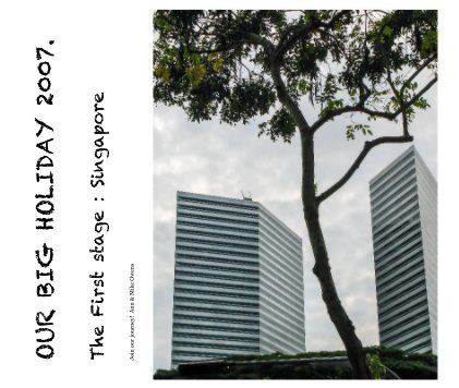 OUR BIG HOLIDAY 2007. The First stage : Singapore book cover
