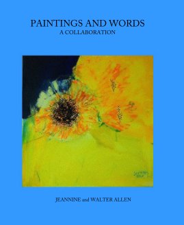 PAINTINGS AND WORDS A COLLABORATION book cover