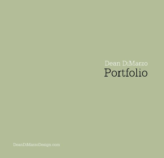 View Dean DiMarzo Portfolio by DeanDiMarzoDesign.com