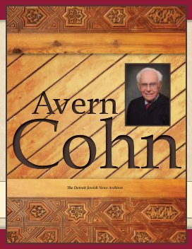 Avern Cohn book cover