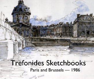 Trefonides Sketchbooks * Softcover book cover