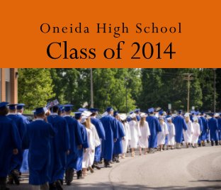 Oneida High School Graduation book cover
