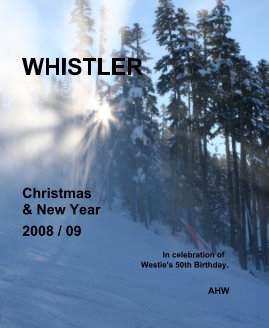 WHISTLER book cover