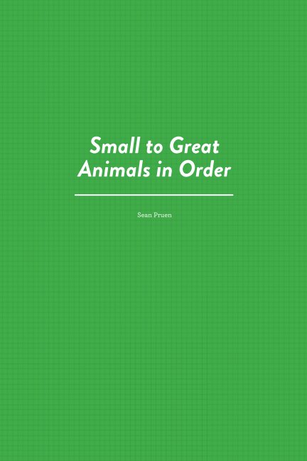 Animals in Order nach Sean Pruen anzeigen