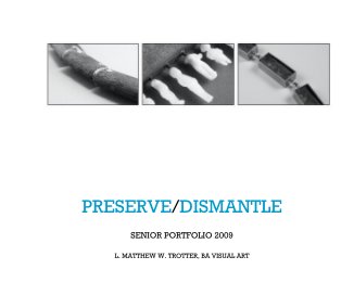 PRESERVE/DISMANTLE book cover