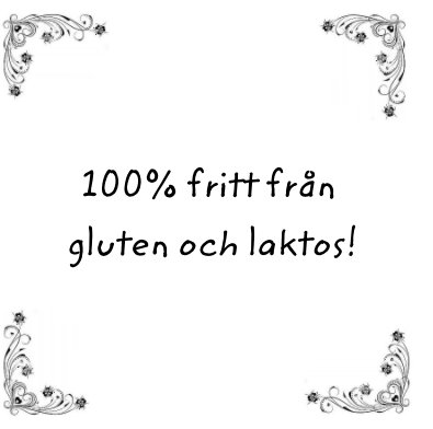 100% fritt från gluten och laktos! book cover