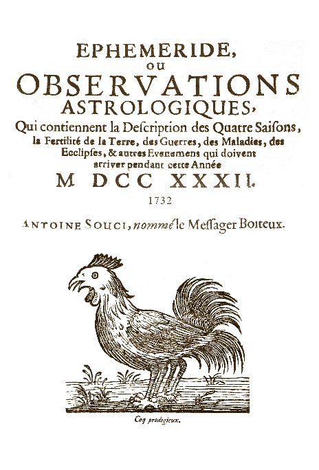 View Ephemeride ou observations astrologiques, 1732 by Olivier Junod