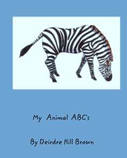My   Animal  ABC's book cover