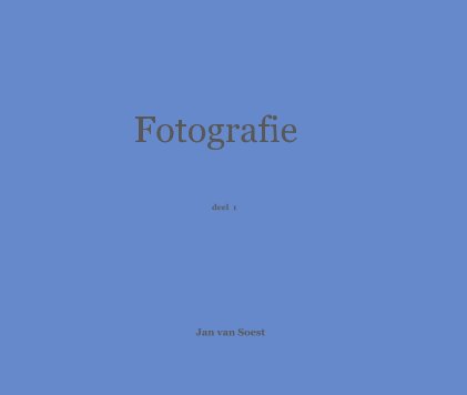 Fotografie book cover