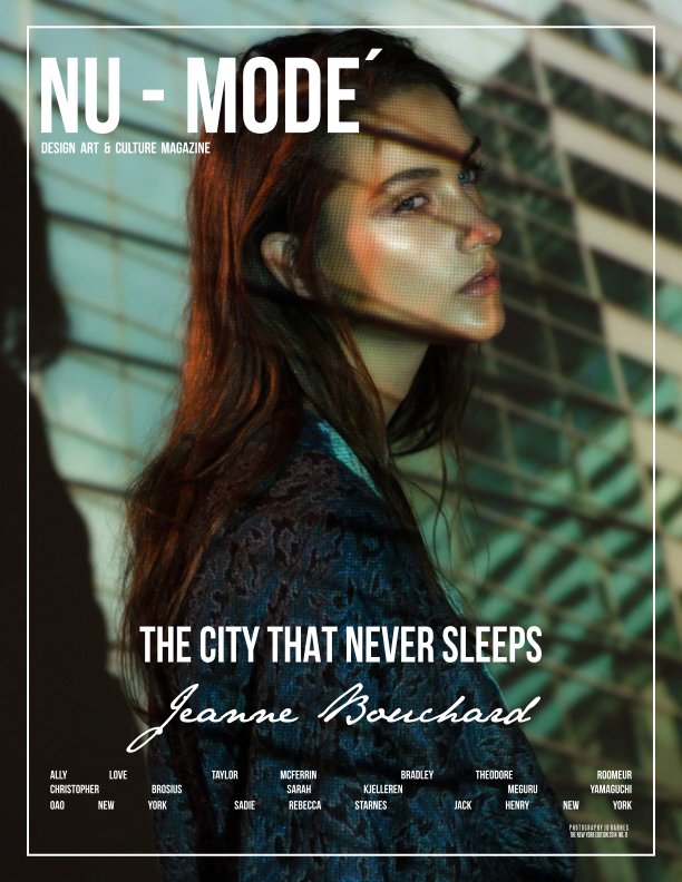 Ver "The City That Never Sleeps" No.11 The New York Edition Jeanne Bouchard por Nu-Mode´ Magazine