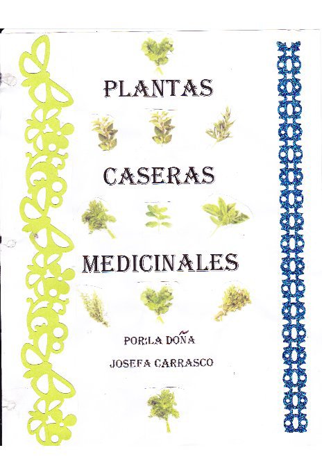 Ver Plantas Caseras Medicinales por Doña Josepha Carrasco