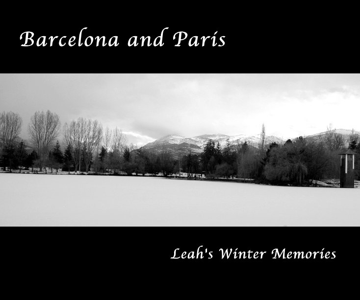 View Barcelona and Paris Leah's Winter Memories by Dino Juloya For Leah Tadiar