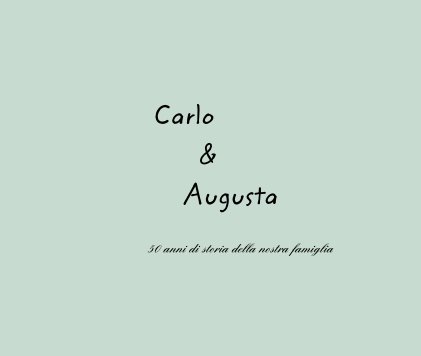 Carlo & Augusta book cover