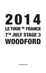Le Tour de France 2014 book cover
