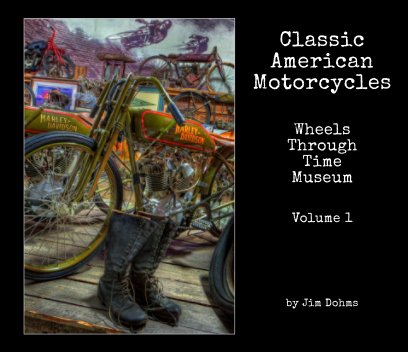 Classic American Motorcycles Wheels Through Time Volume 1 book cover