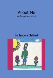 About Me written at age seven book cover