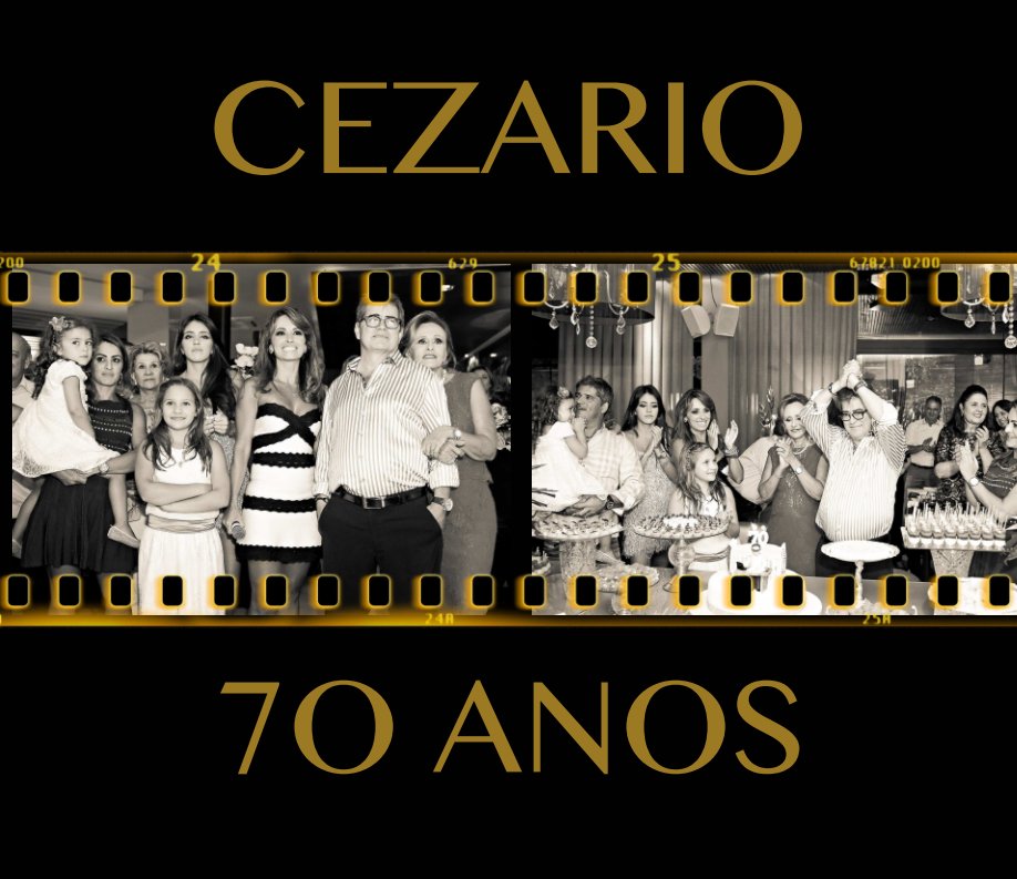 View Cezario - 70 Anos by 2eRRes Creative Group