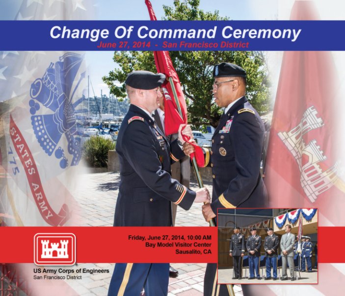 View Change of Command USACE San Francisco District by Larry Quintana